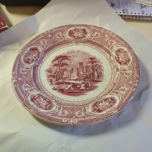 Classic Red Scenic Plate